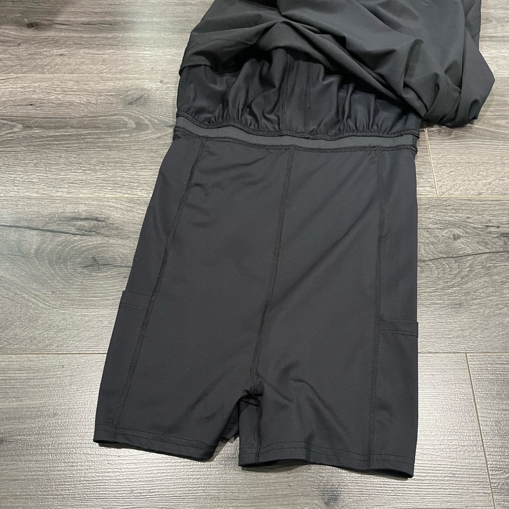 Women’s Flex Strappy Active Dress. Black. S - Picture 9 of 16